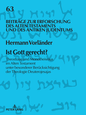 cover image of Ist Gott gerecht?